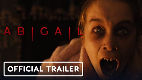 abigail movie trailer 2024